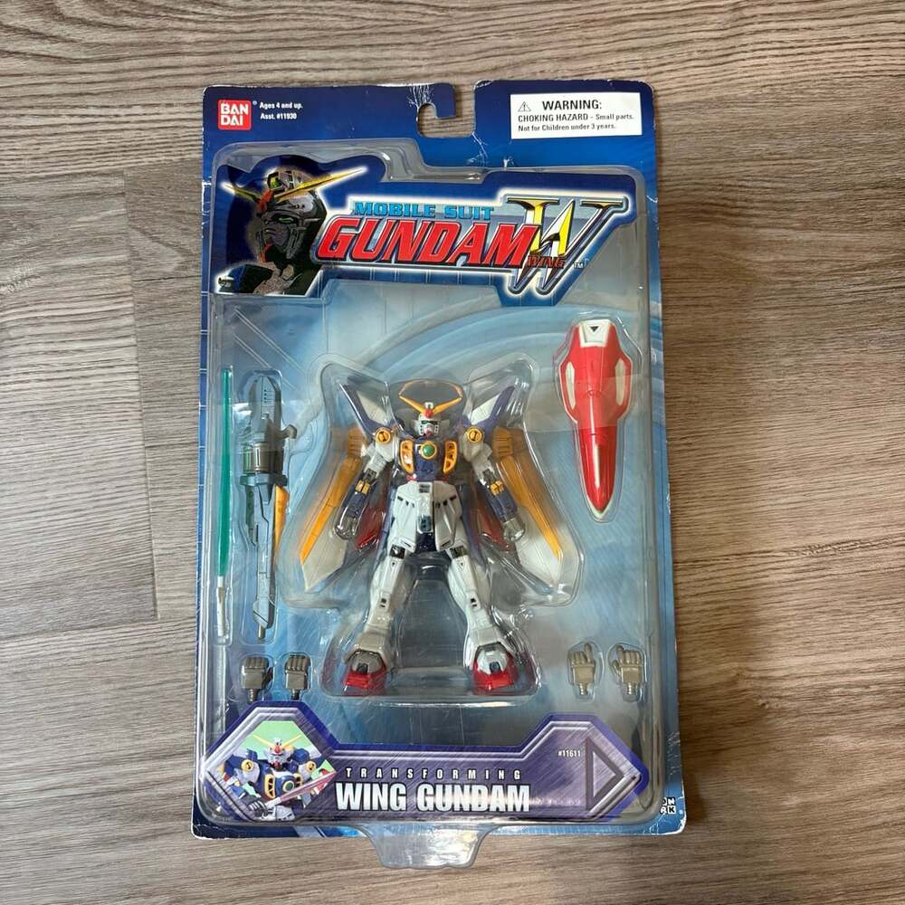 Bandai Mobile Suit Gundam Wing Transforming Wing Gundam Figure #11611